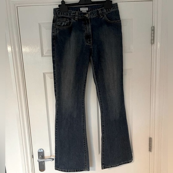Warehouse Denim - Warehouse vintage blue straight leg jeans (long)